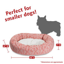 Load image into Gallery viewer, Charlie and Sherpa Bagel Dog Bolster
